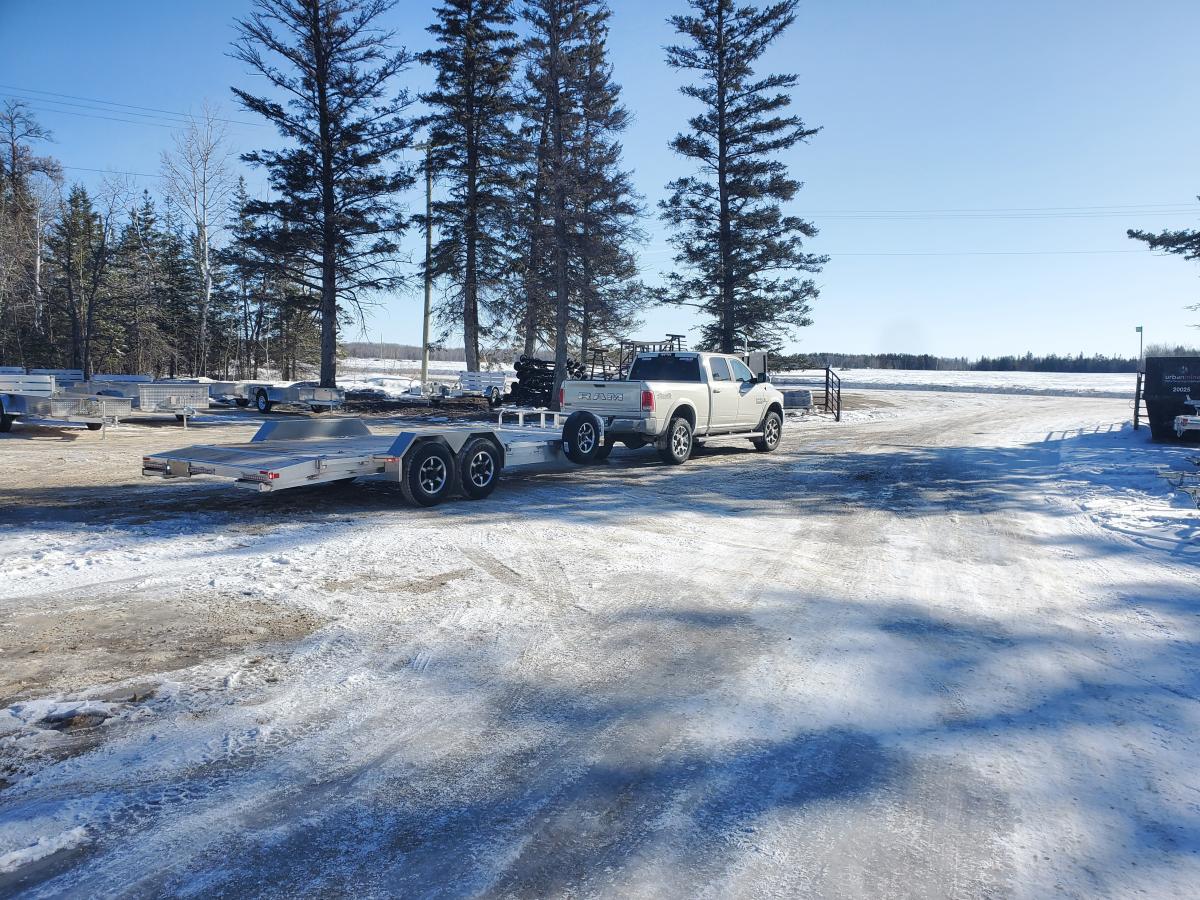 Custom Trailer Leaving the Lot